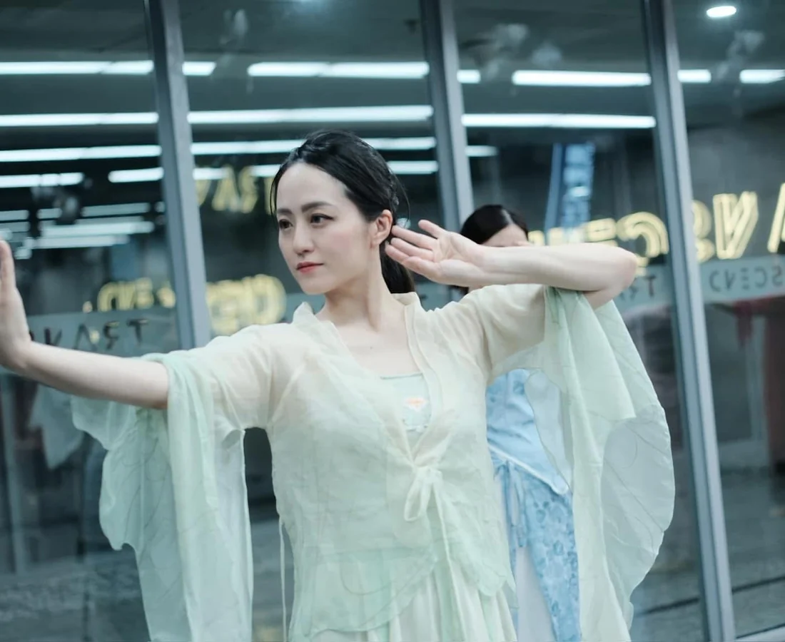 Shany Hong demonstrating Modern Kung Fu Dance